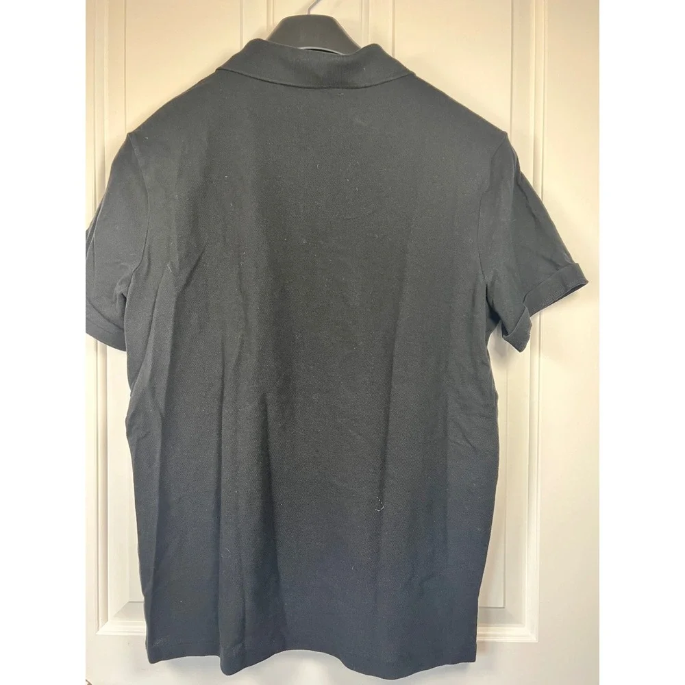 Polo Ralph Lauren Mens Classic Fit Short‎ Sleeve Polo Shirt Black Red Pony Large